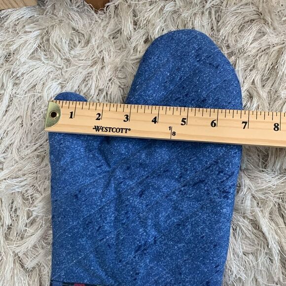 Vintage Warren Kimble Folk Art Style Hen & Rooster Oven Mitt & Hot Pad - Picture 14 of 17